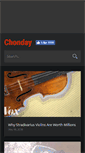 Mobile Screenshot of chonday.com